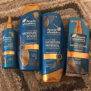 Head & shoulders natural hair line
